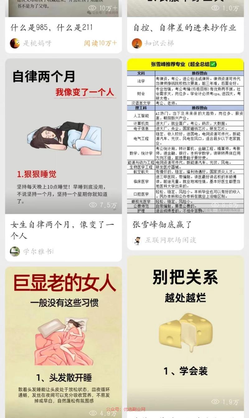 关于养生减肥，很多爆款，…#情报-搞钱情报论坛-网创交流-优选副业网